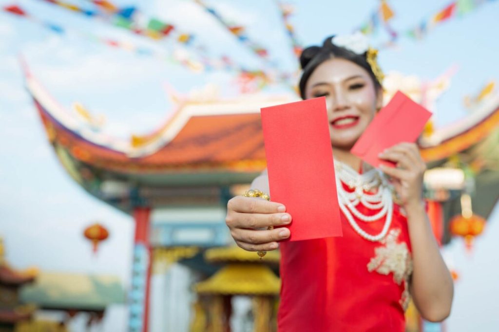 (Ilustrasi merayakan cap go meh, sumber : freepik)