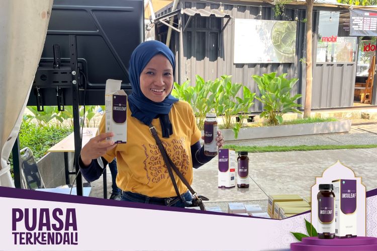 (Bio Insuleaf di Semarak THR 2024, sumber : tim Bio Insuleaf)