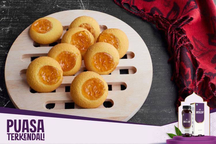 (Ilustrasi kue nastar tanpa gula tambahan, sumber : canva)