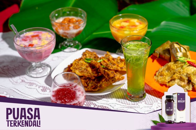 (Ilustrasi minuman dan makanan manis untuk berbuka puasa, sumber : canva)