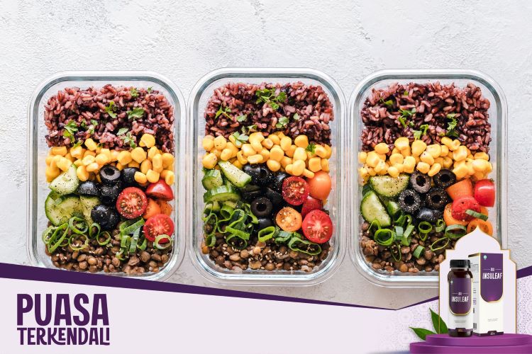 (Menu yang sehat dapat membantu menjaga keseimbangan gula darah, sumber : canva)