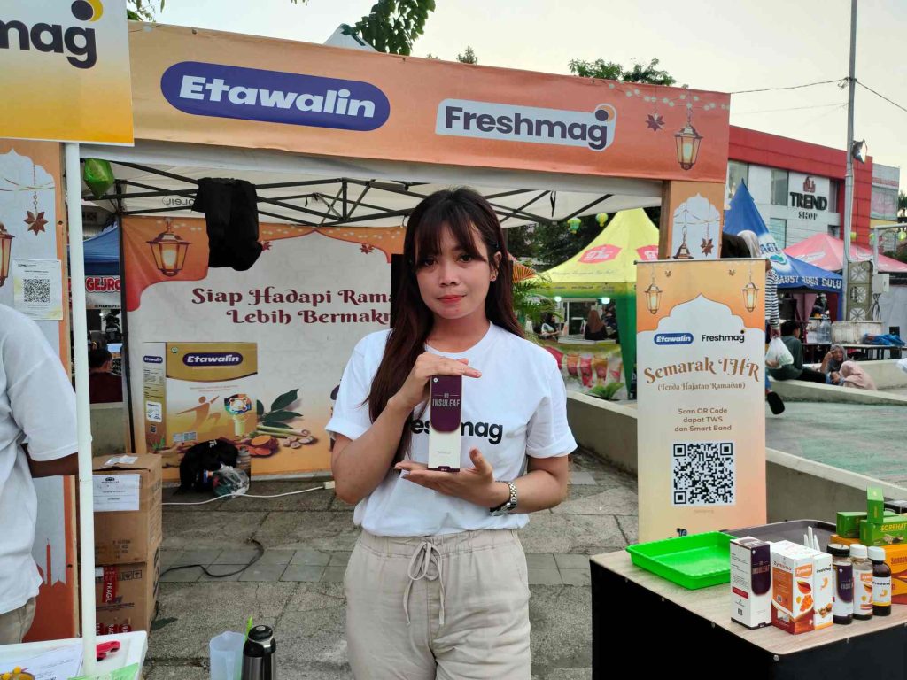 (Seru Bio Insuleaf di Semarak THR tahun lalu, sumber : tim Bio Insuleaf)