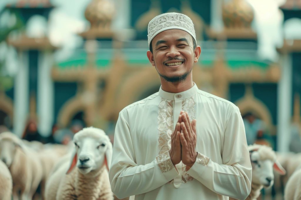 (Ilustrasi seseorang menjalani idul adha agar gula darah tetap stabil, sumber : freepik)