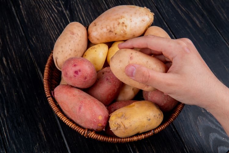 (Ilustrasi ubi jalar menjadi makanan alami yang bisa membantu untuk menurunkan gula darah, sumber : freepik)